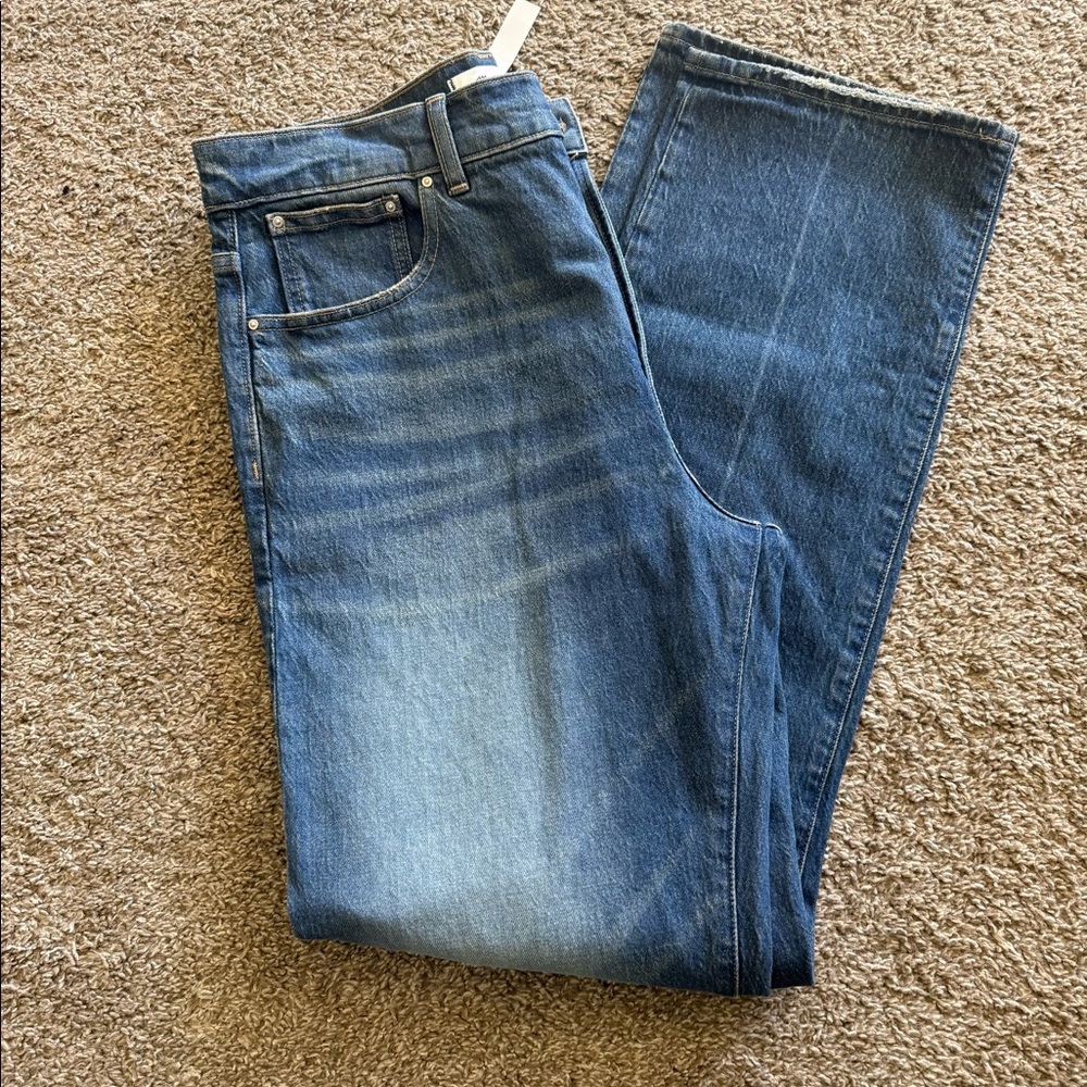 Madewell Jeans, new with tags. Straighten. Size 30 Tall.